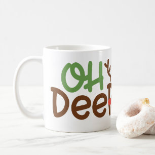 Mug de Noël : Oh Deer Coffee Mug