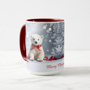 Mug de Noël ours polaire