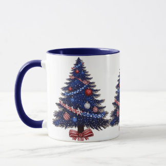 Mug de Noël patriotique
