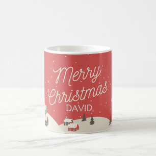 Mug de Noël personnalisable