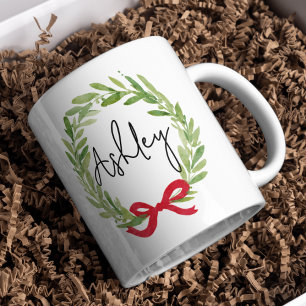 Mug de Noël personnalisé pour collègue, Mug de fam