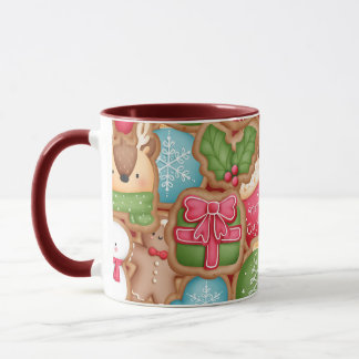Mug de Noël pour biscuits au gingembre