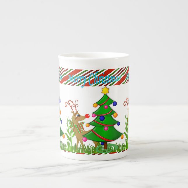Mug de Noël, Reindee, Joyeux Noël (Devant)