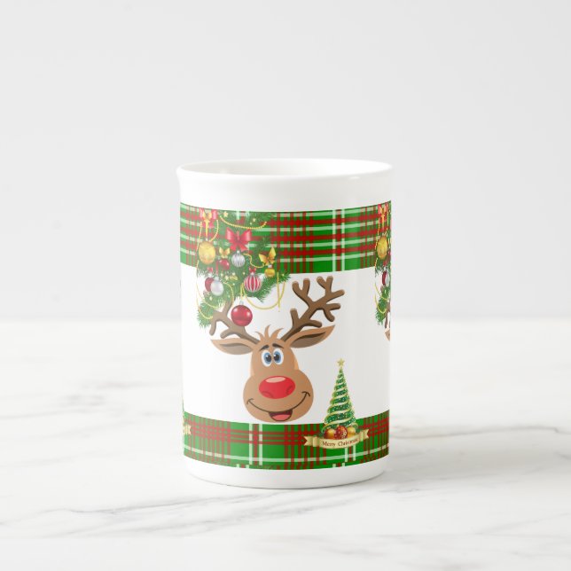 Mug de Noël, Reindee, Joyeux Noël (Devant)