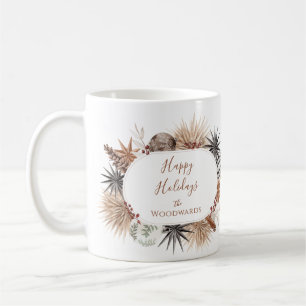 Mug de Noël Rustique Boho