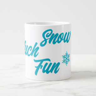 ❄️ Mug de Noël très amusant à neige - Festif Snowf
