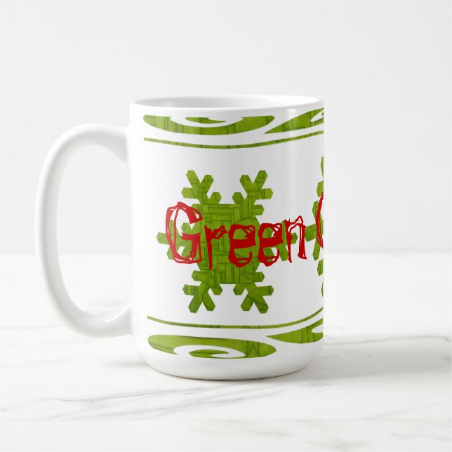 Mug de Noël vert ! (Gauche)