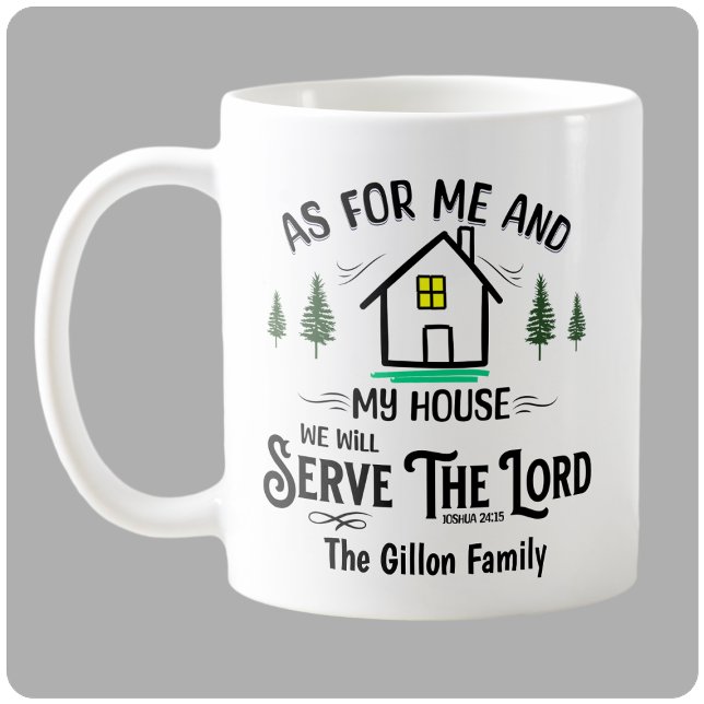 MUG DE NOM DE FAMILLE PERSONNALISÉ (Créateur téléchargé)