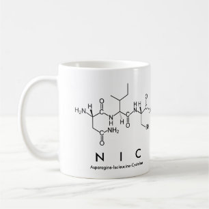 Mug de nom de peptide nic