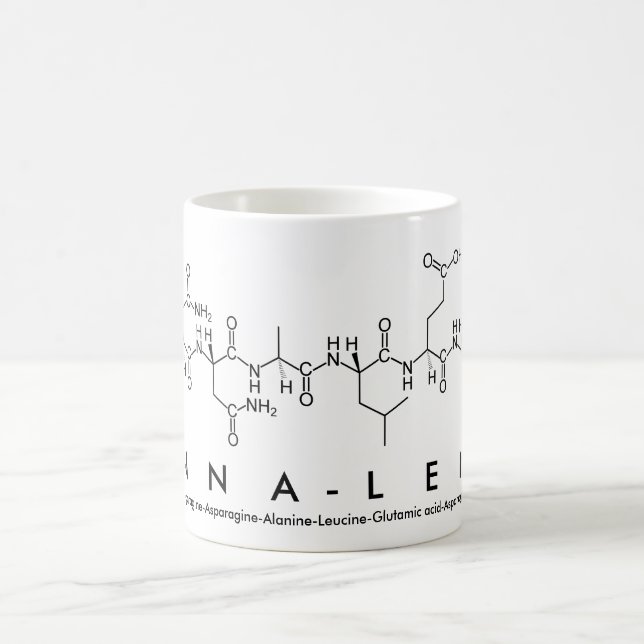 Mug de nom du peptide Anna-Lena (Centre)