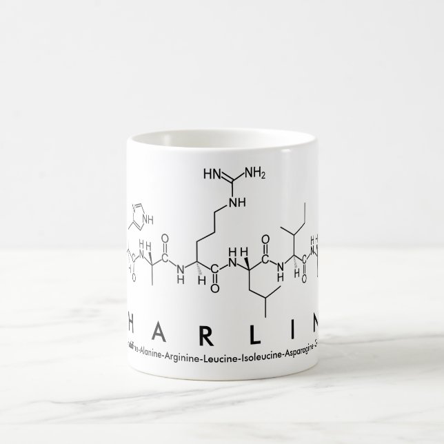 Mug de nom du peptide charline (Centre)