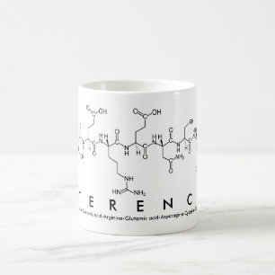 Mug de nom du peptide de la Terre