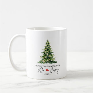 Mug de notre premier Noël de mariage