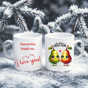 Mug de nourriture mignon personnalisé Cadeau de la