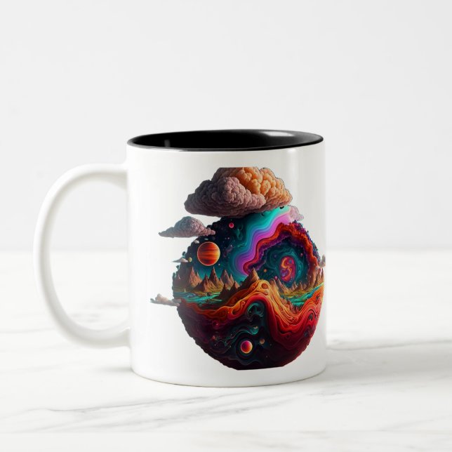 Mug de nuages cosmiques (Gauche)