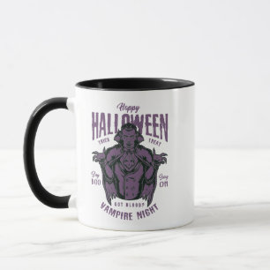 Mug de nuit Vampire d'Halloween - Éffrayant gothiq
