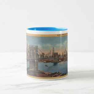 Mug de NY Brooklyn Bridge 1934