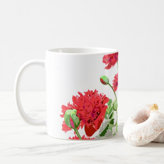 Mug de pavot (Avec donut)