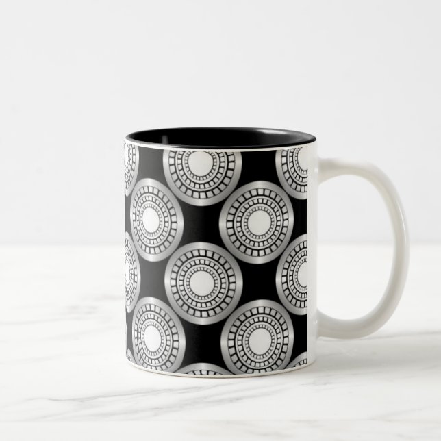 Mug de perfection ultramoderne, Argent (Droit)