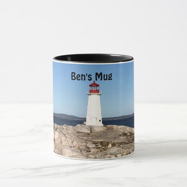 Mug de phare personnalisé (Centre)
