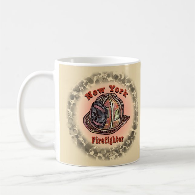 Mug de pompier de New York (Gauche)