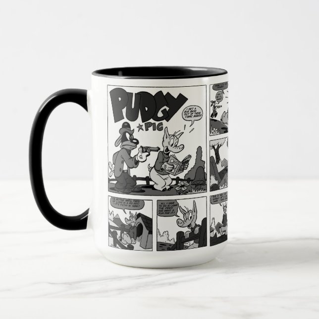 Mug de porc classique des années 40 (Gauche)