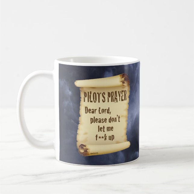 Mug de prière du pilote (Gauche)