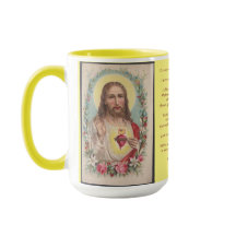 Mug de prière du Sacré-Coeur