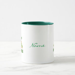 Mug de princesse irlandaise de la Saint Patrick pe