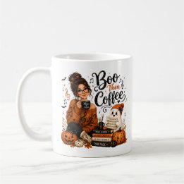 Mug de professeur de musique d'Halloween « Cute Bo
