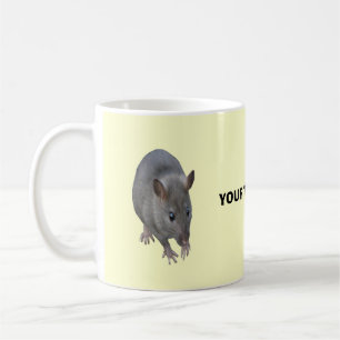 Mug de rat personnalisable