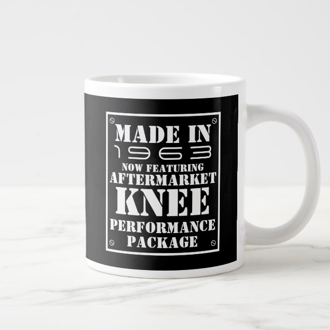 Mug de remplacement conjoint : Année et partie per (Droite)