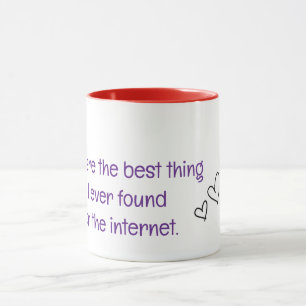Mug de rencontres Internet