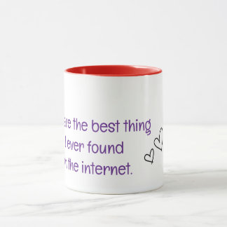 Mug de rencontres Internet