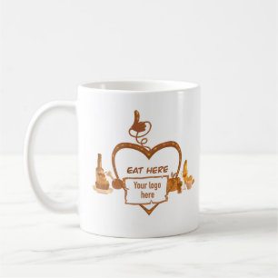 Mug de restaurant votre logo ici
