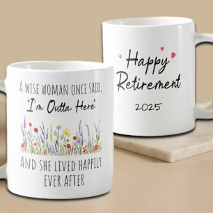 Mug de retraite pour les femmes - Drôle Inspiratio