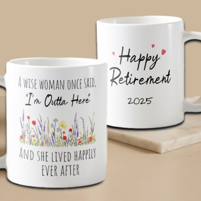 Mug de retraite pour les femmes - Drôle Inspiratio (Créateur téléchargé)