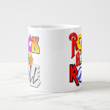 Mug de rock et de roll