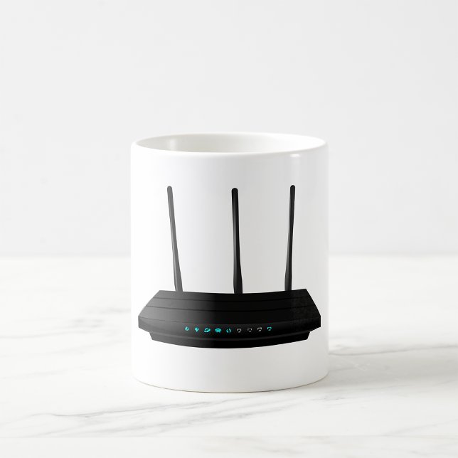 Mug de routeur sans fil (Créateur téléchargé)
