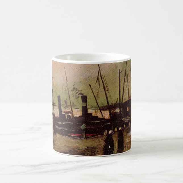 Mug De Ruijterkade in Amsterdam par Vincent van Gogh (Centre)