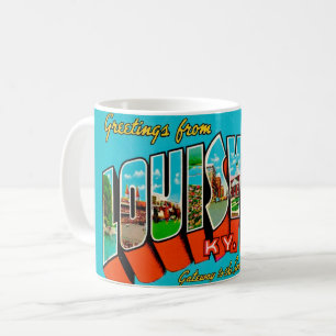 Mug de salutation rétro Louisville KY