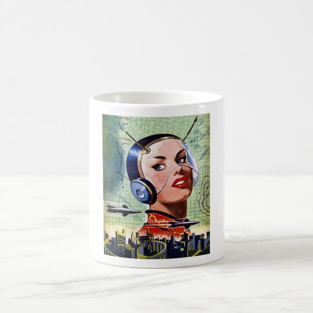Mug de science-fiction rétro (Centre)