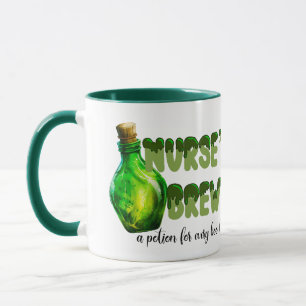 Mug de seins de l'infirmière : Potion de potion de