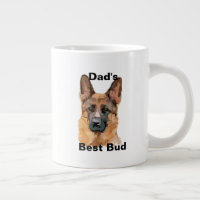 Mug de spécialités Shepard allemandes Abstraites