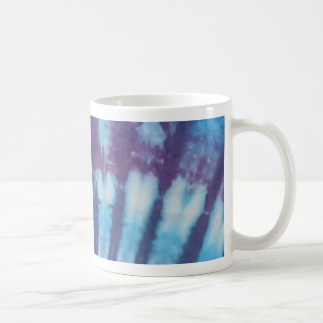 Mug de teinture à tarte bleu et violet (Droite)
