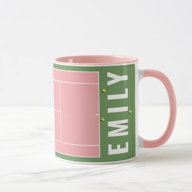 Mug de tennis créatif (Droite)