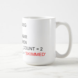 MUG DE THÉ DE PROGRAMMATION SQL
