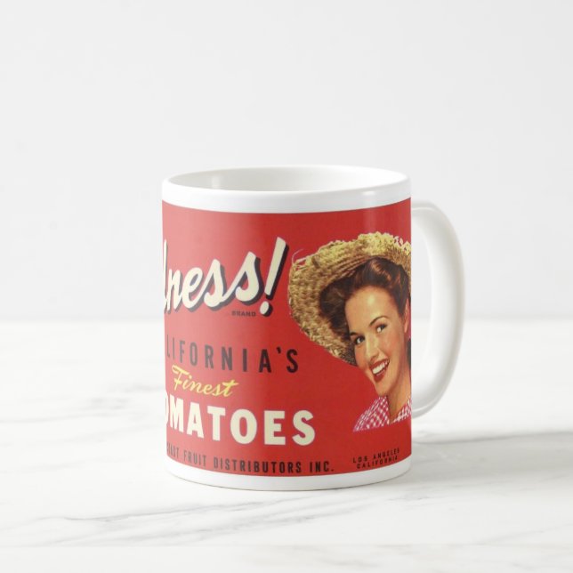 Mug de tomates de Californie (Devant droit)