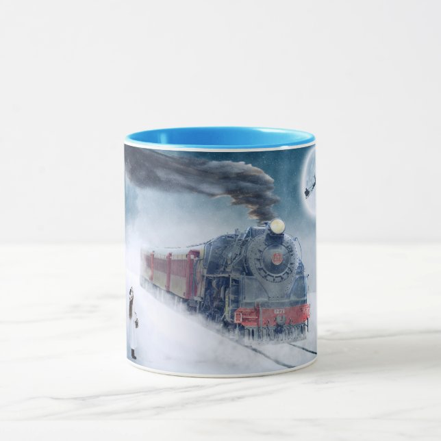 Mug de train vintage (Centre)