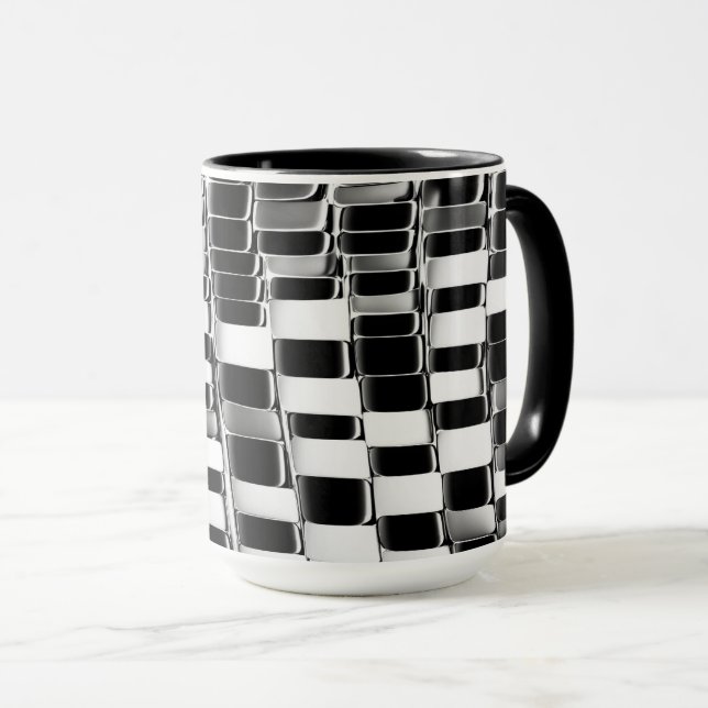 Mug de transmission de code Morse (Devant droit)